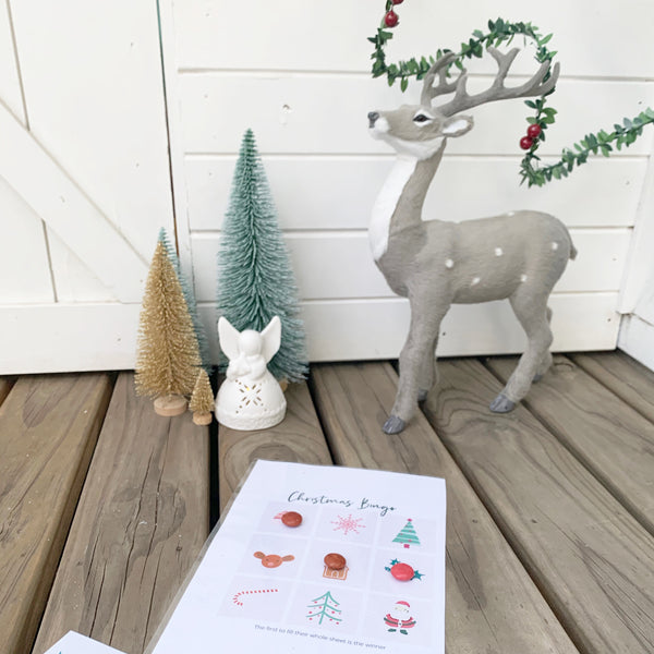 DIY Christmas advent calendar and festive bingo for the kids
