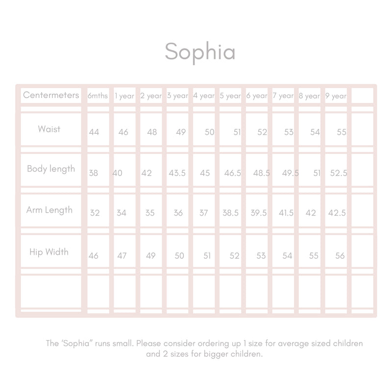 "Sophia" in Primrose Florals