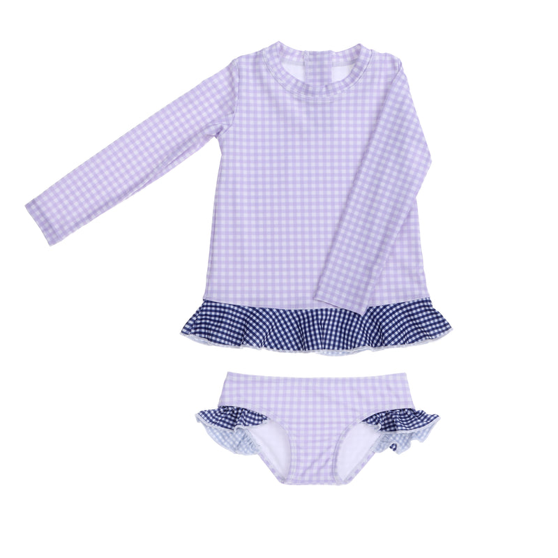 "Allegra" in Lilac gingham