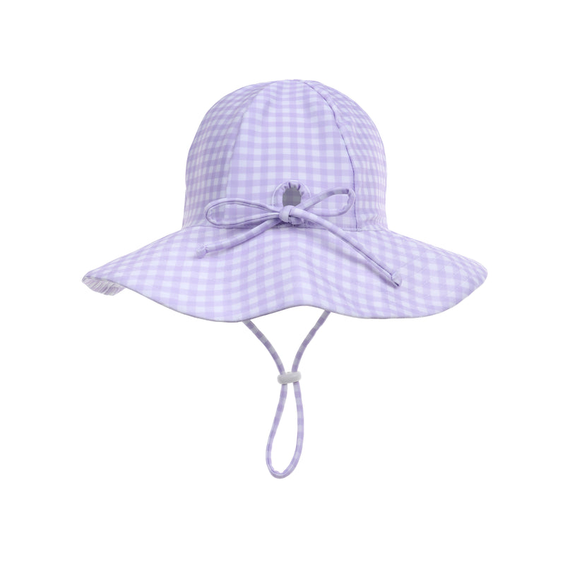 "Florence" in lilac Gingham